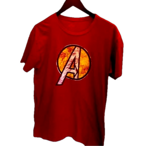 Mans Universal Studio Marvel Graphic T Medium